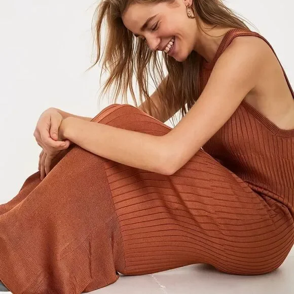 Free People Come My Way midi dress - Picture 1 of 7